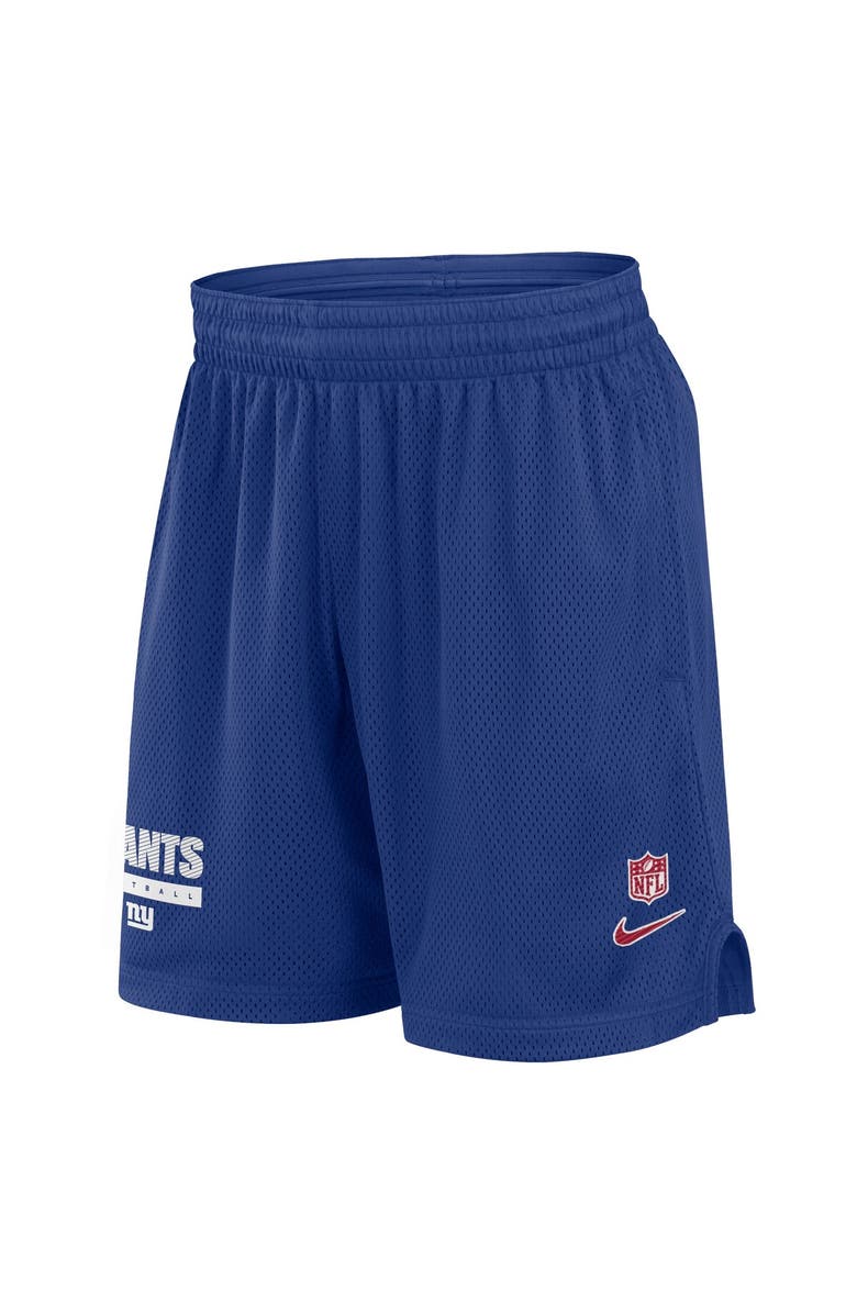Nike Men's Nike Royal New York Giants 2024 Sideline Performance Mesh Shorts, Alternate, color, Royal