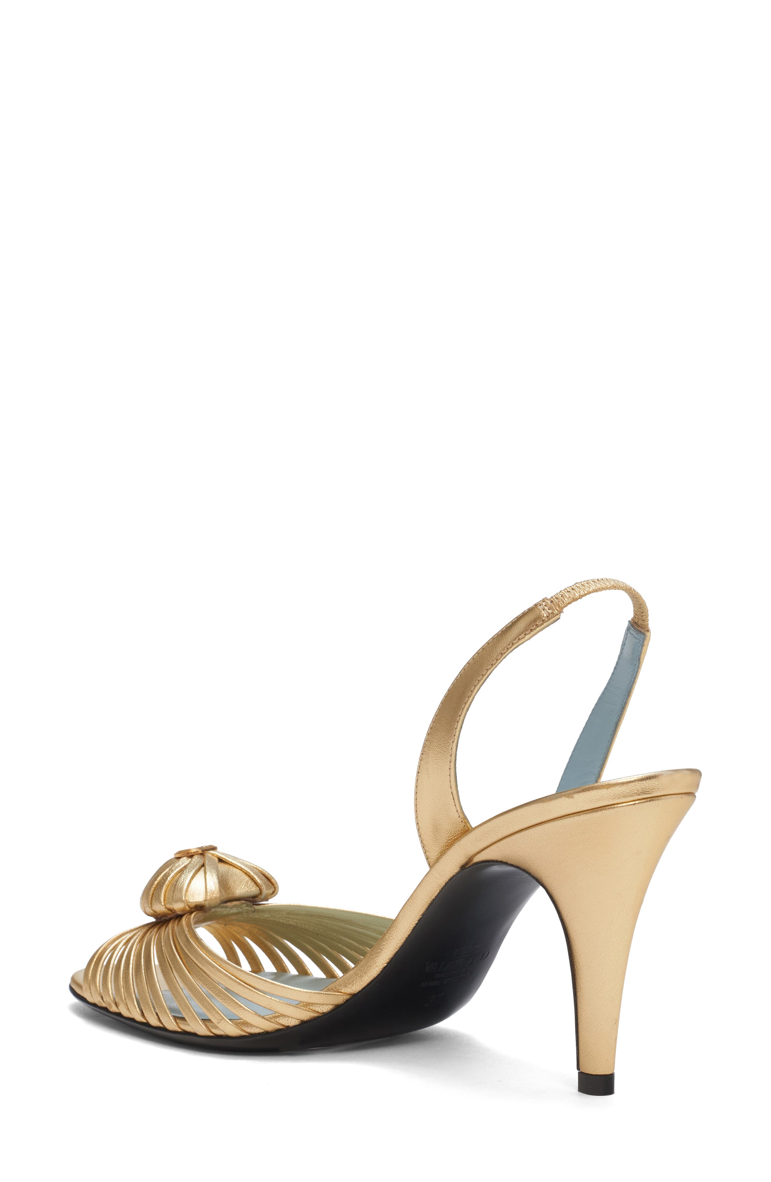 Valentino Garavani Royal Slingback Pump, Alternate, color, Antique Brass
