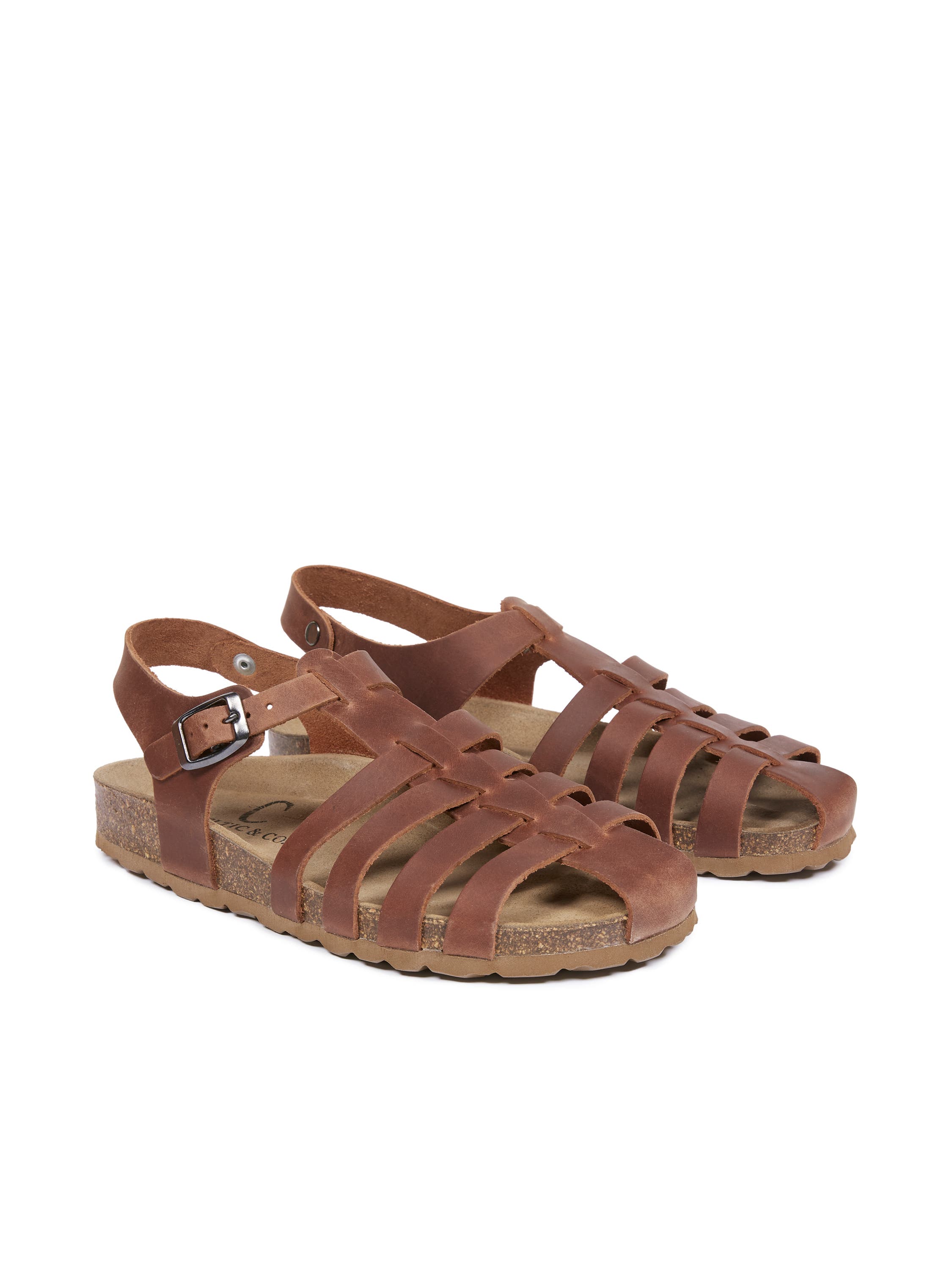 Celtic & Co. Fisherman's Sandal, Alternate, color, Rust