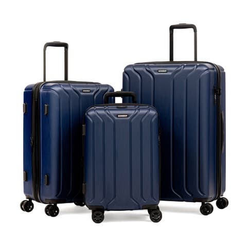 New York 3 Piece Set (20"/24"/ 28") 4 Wheel Luggage Set + 3 Packing Cubes
