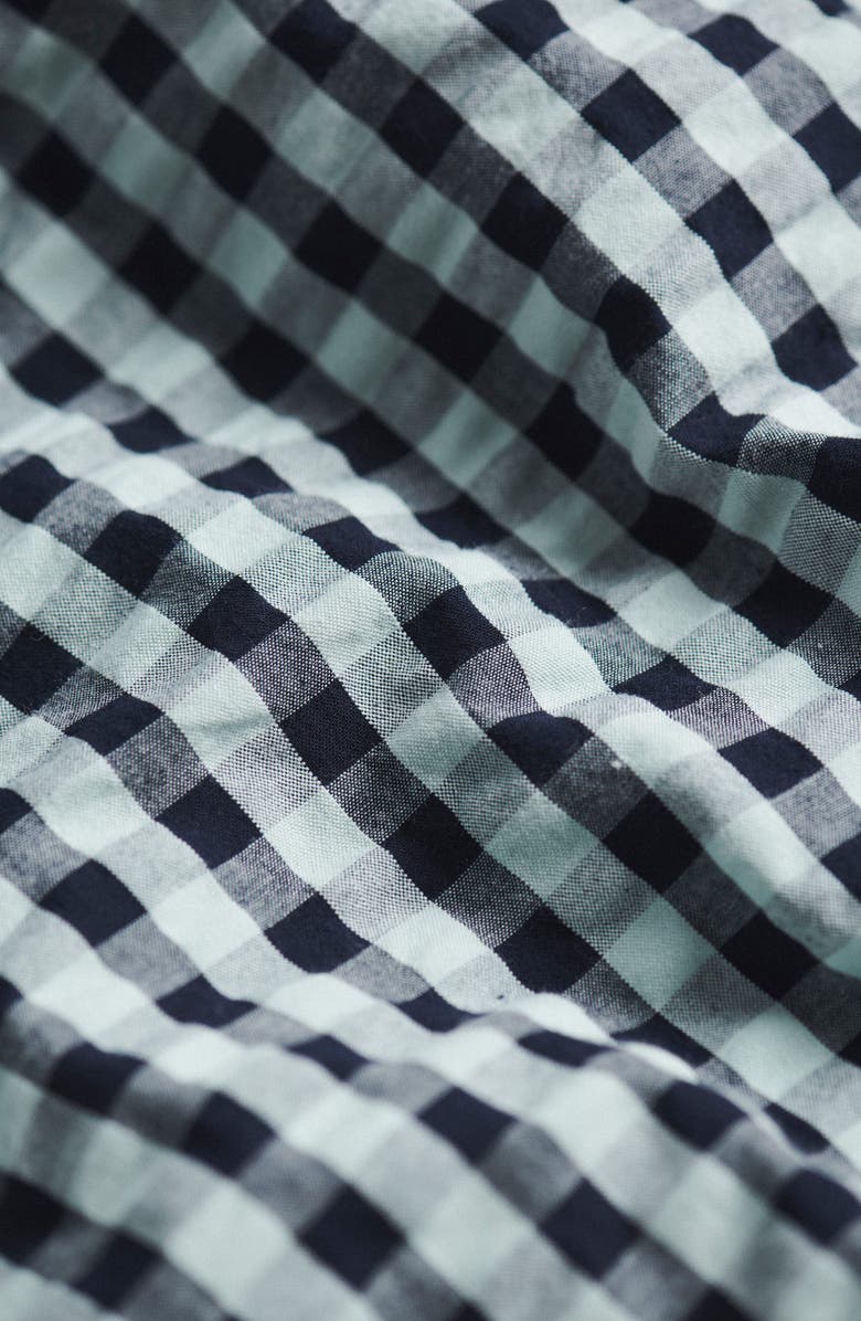 Barbour Abigail Gingham Cotton Midi Sundress, Alternate, color, Blue Haze Gingham