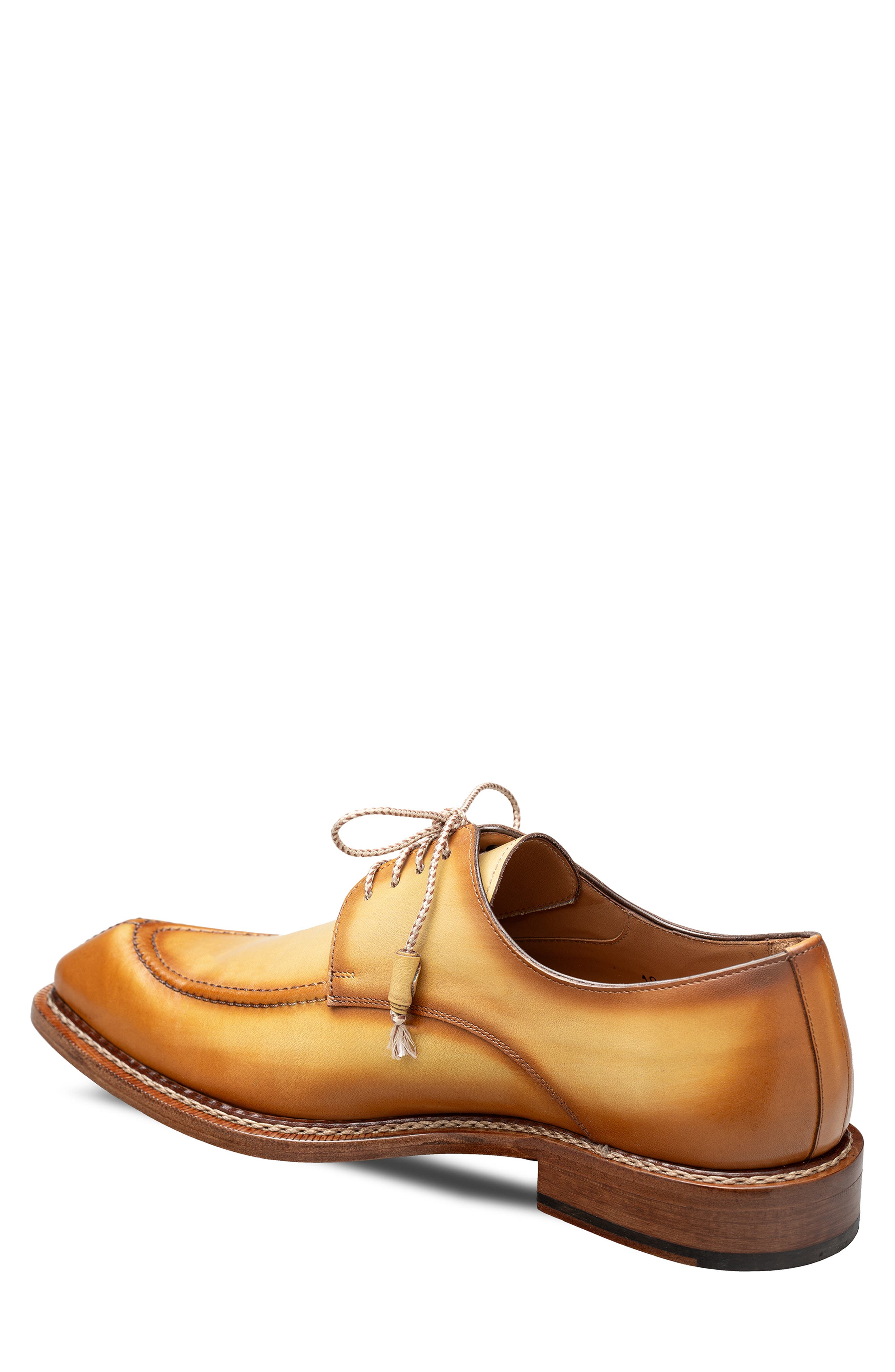 Mezlan Belmonte Derby, Alternate, color, Dark Mustard