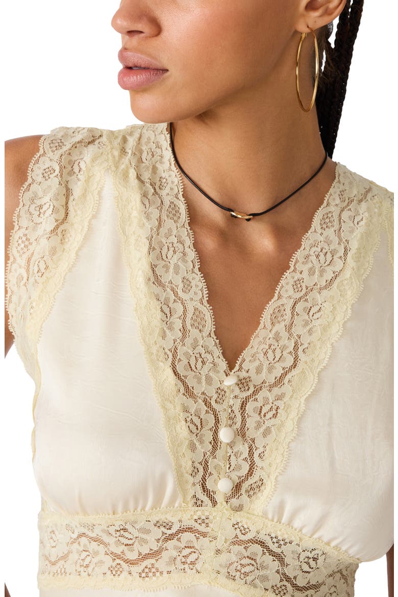 Elinor Lace Accent Top, Alternate, color, CREAM