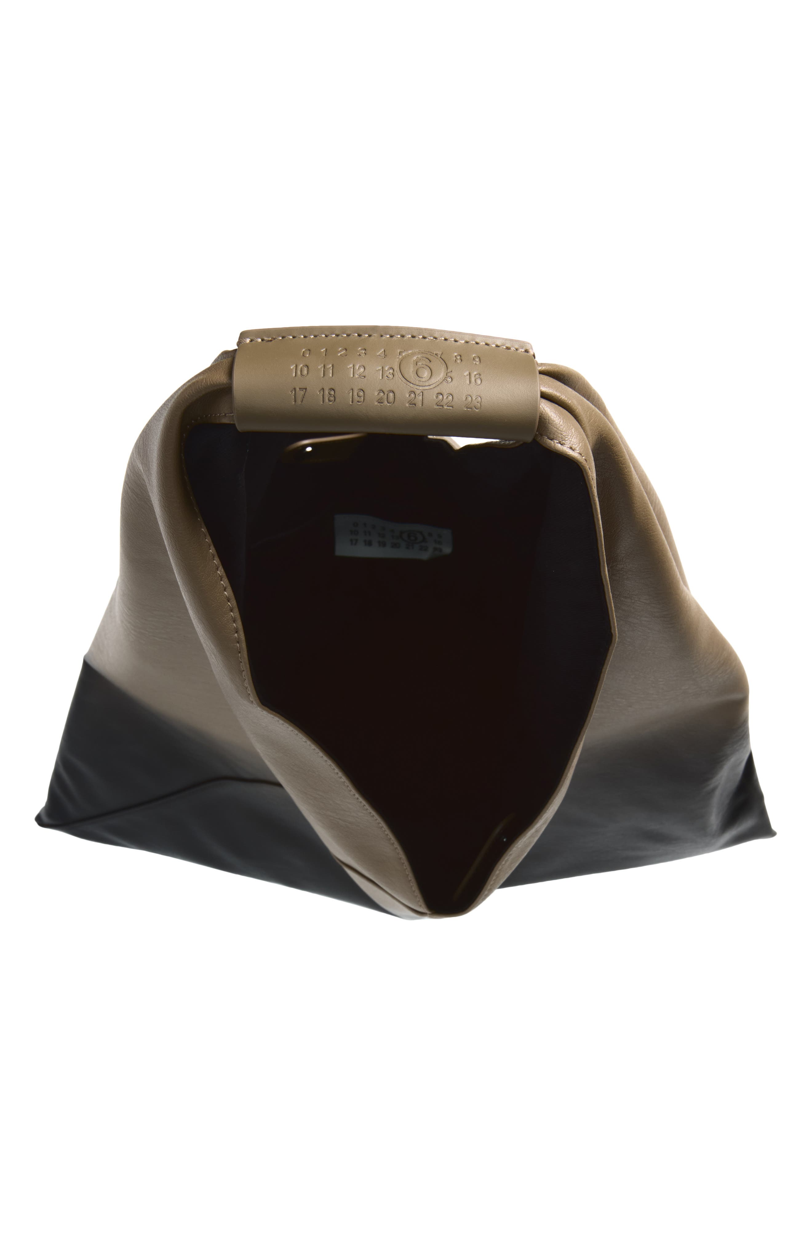 Classic Ombré Japanese Faux Leather Tote, Alternate, color, EARTH CON SPRUZZATURA NERA