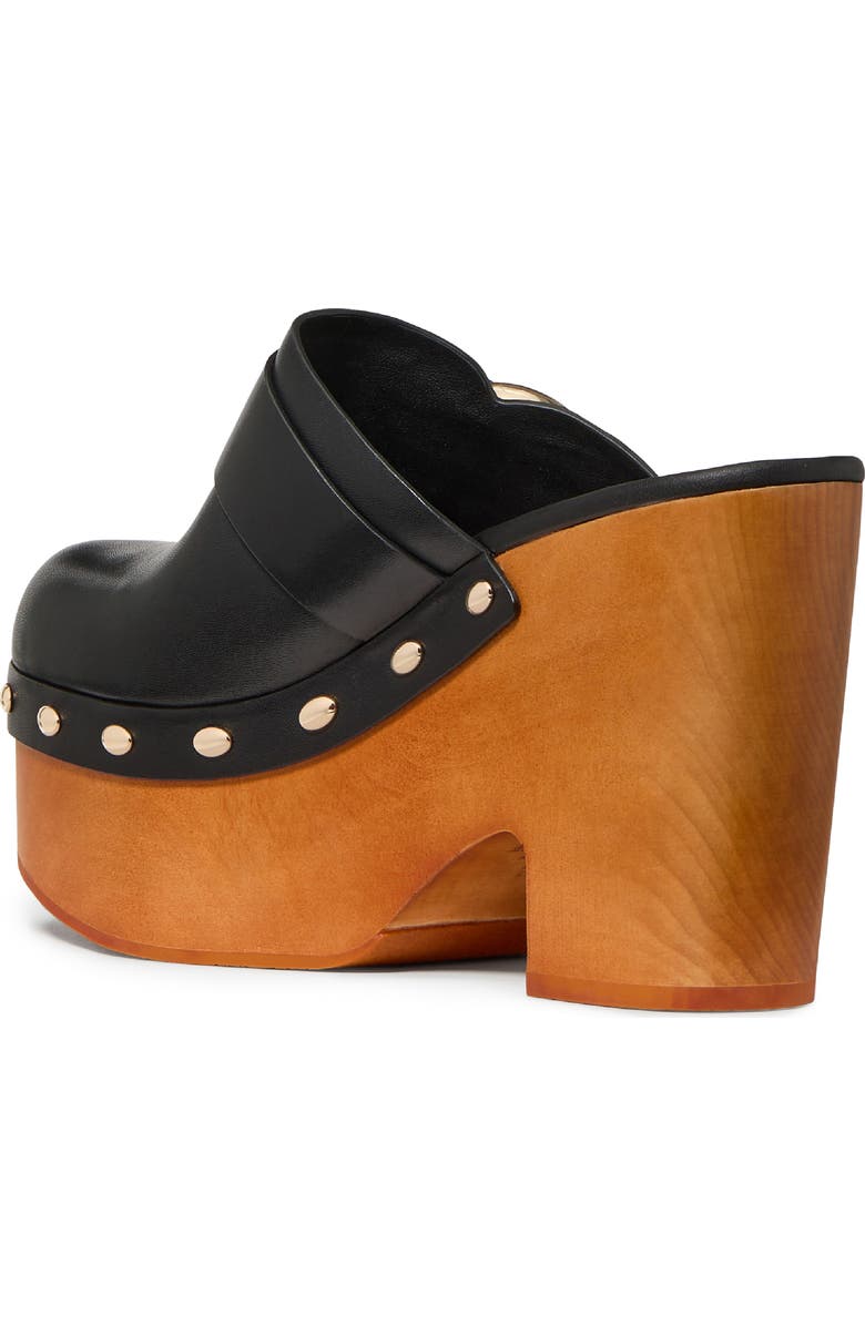 Kate Spade New York halo platform clog, Alternate, color, Black