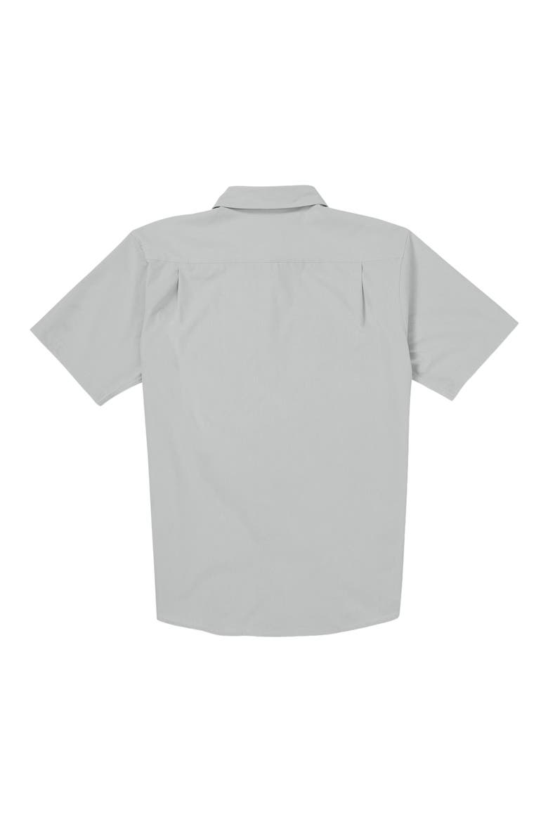 Ridgeport Regular Fit Short Sleeve Performance Button-Up Shirt, Alternate, color, MICRO CHIP