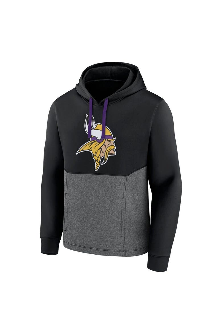 Men's Fanatics Branded Black Minnesota Vikings Winter Camp Pullover Hoodie, Alternate, color, Black