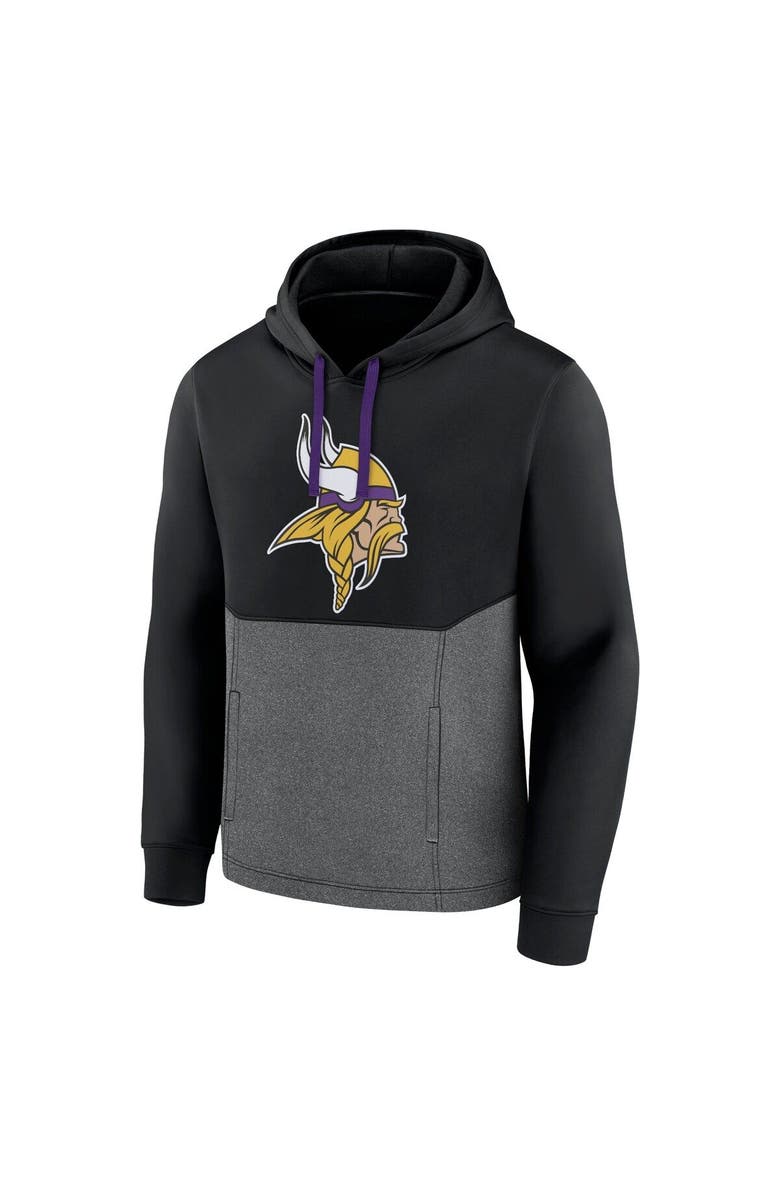 FANATICS Men's Fanatics Branded Black Minnesota Vikings Winter Camp Pullover Hoodie, Alternate, color, 