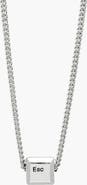 YOJ Esc Necklace In Silver