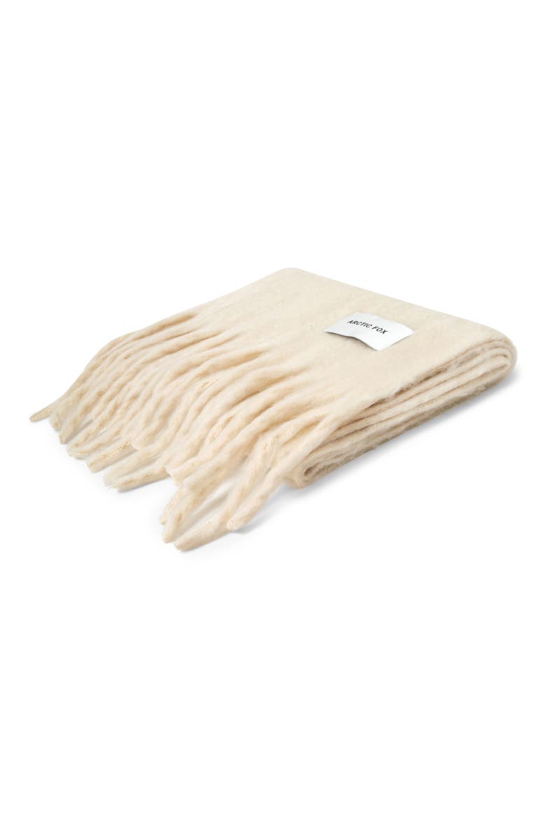 The Reykjavik Scarf, Alternate, color, PEBBLE BEIGE