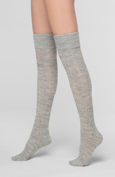 Overknees Knit Socks