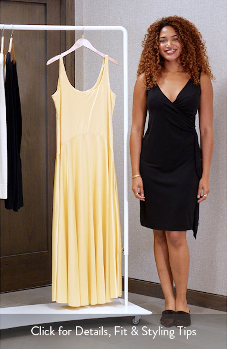 Curved Waist Maxi Dress, sales video thumbnail