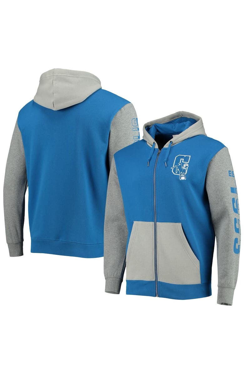 Mitchell & Ness Men's Mitchell & Ness Royal Indianapolis Colts Team Full-Zip Hoodie Jacket, Main, color, 