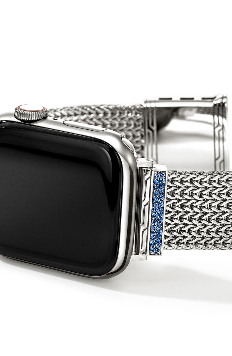 John Hardy Icon Link Smart Watch Strap, Alternate, color, Silver