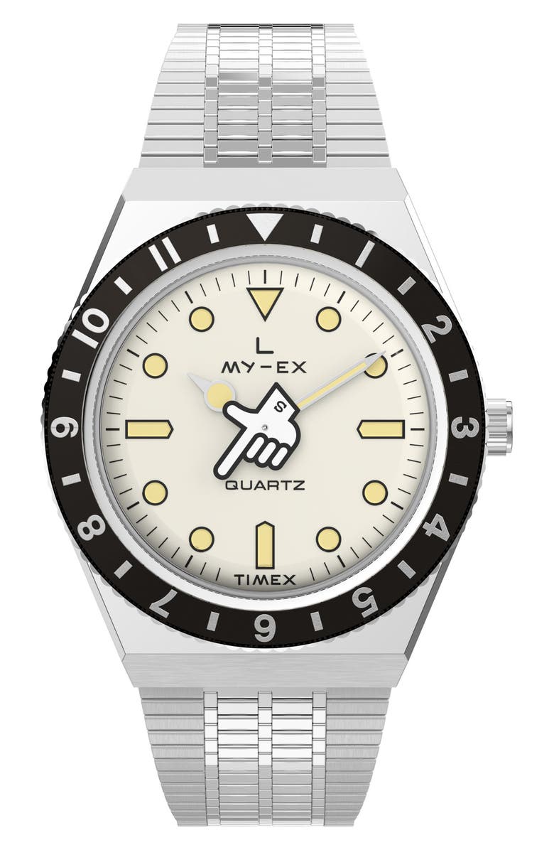 Timex<sup>®</sup> Q Timex Loser Bracelet Watch, 38mm, Main, color, 