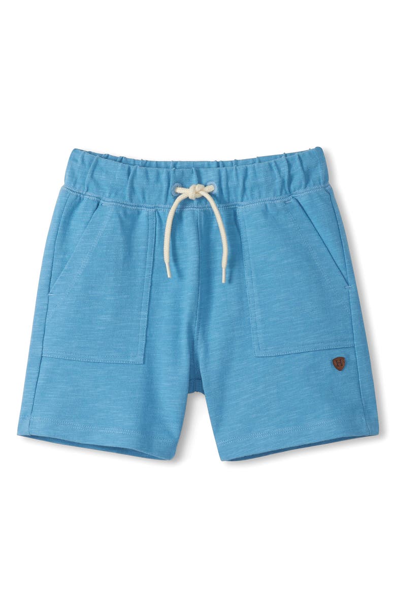 Hatley Kids' Niagra Relaxed Shorts, Main, color, Blue