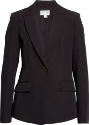 Milly Cady Avery One-Button Blazer