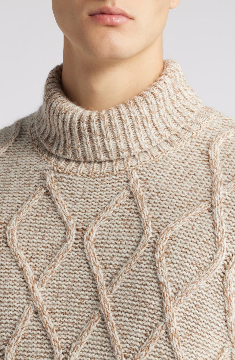 BOSS Estupendo Diamond Stitch Sweater, Alternate, color, White