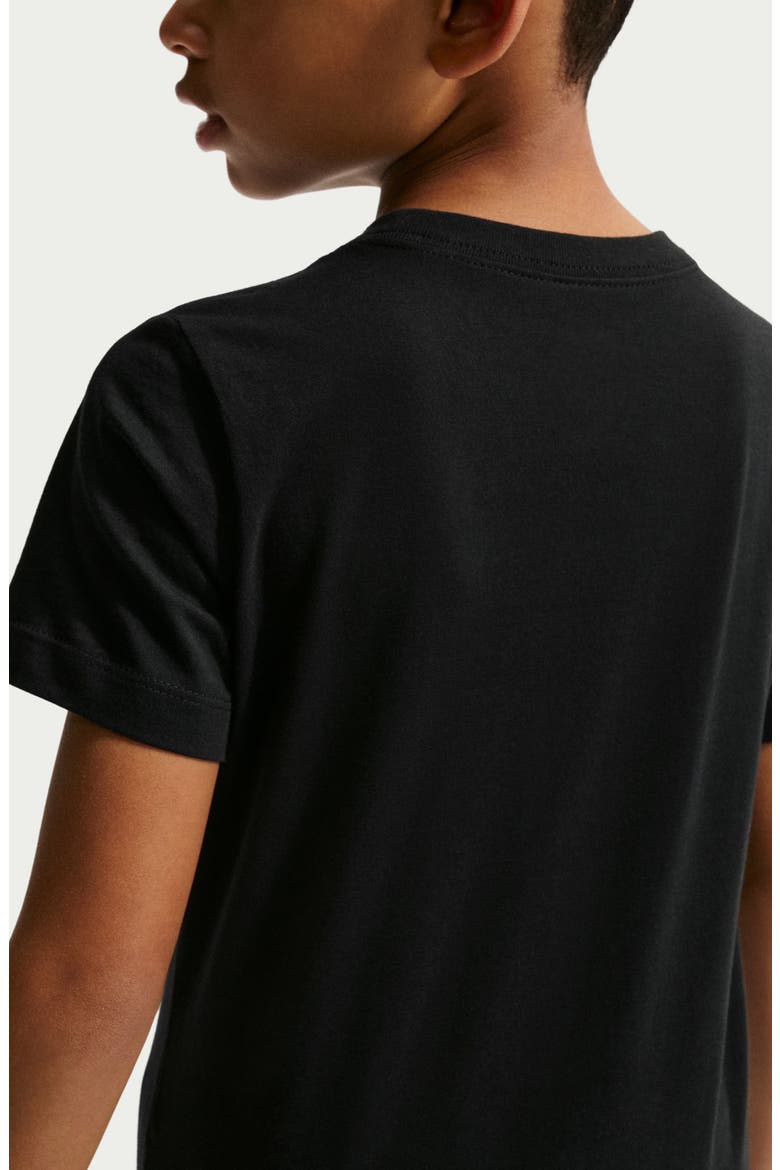 Kids' AF1 Vibes Graphic T-Shirt, Alternate, color, BLACK