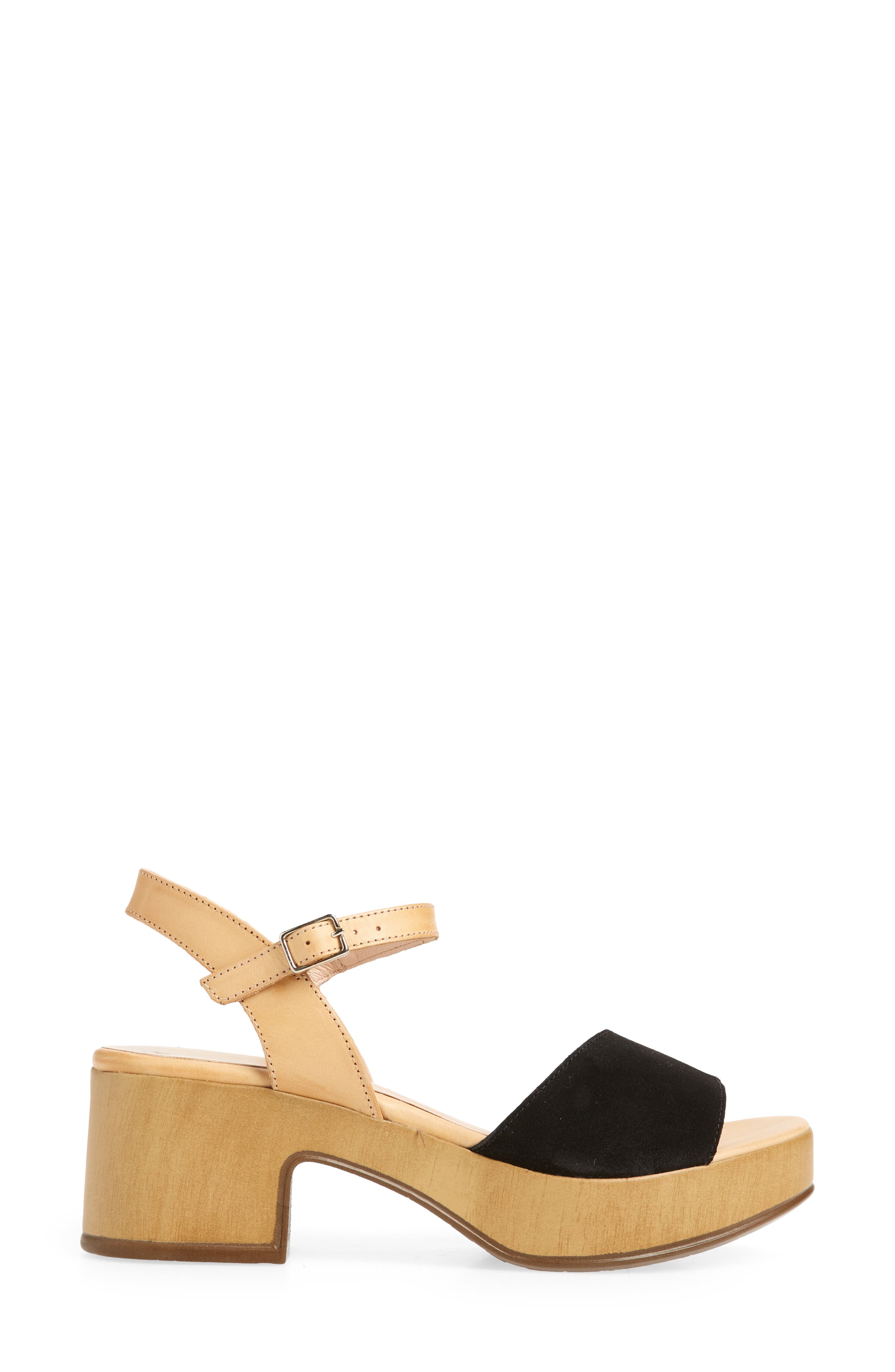 Wonders Platform Sandal, Alternate, color, 