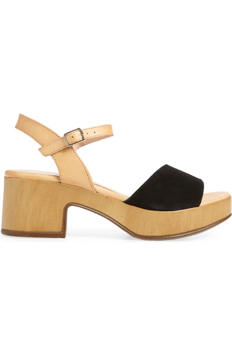 Wonders Platform Sandal, Alternate, color,