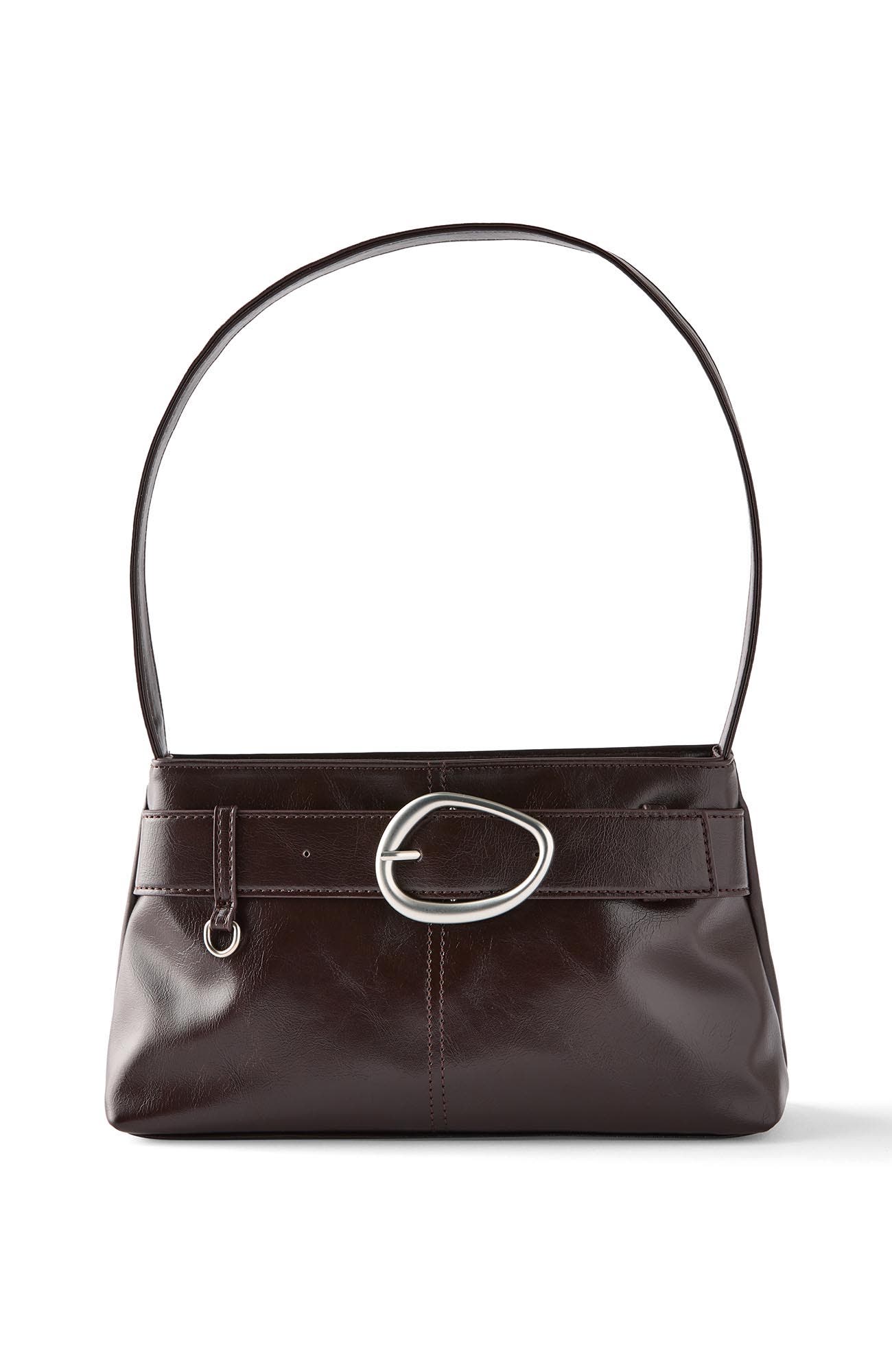 Cotton On Maeve Underarm Bag, Main, color, Choc Pu