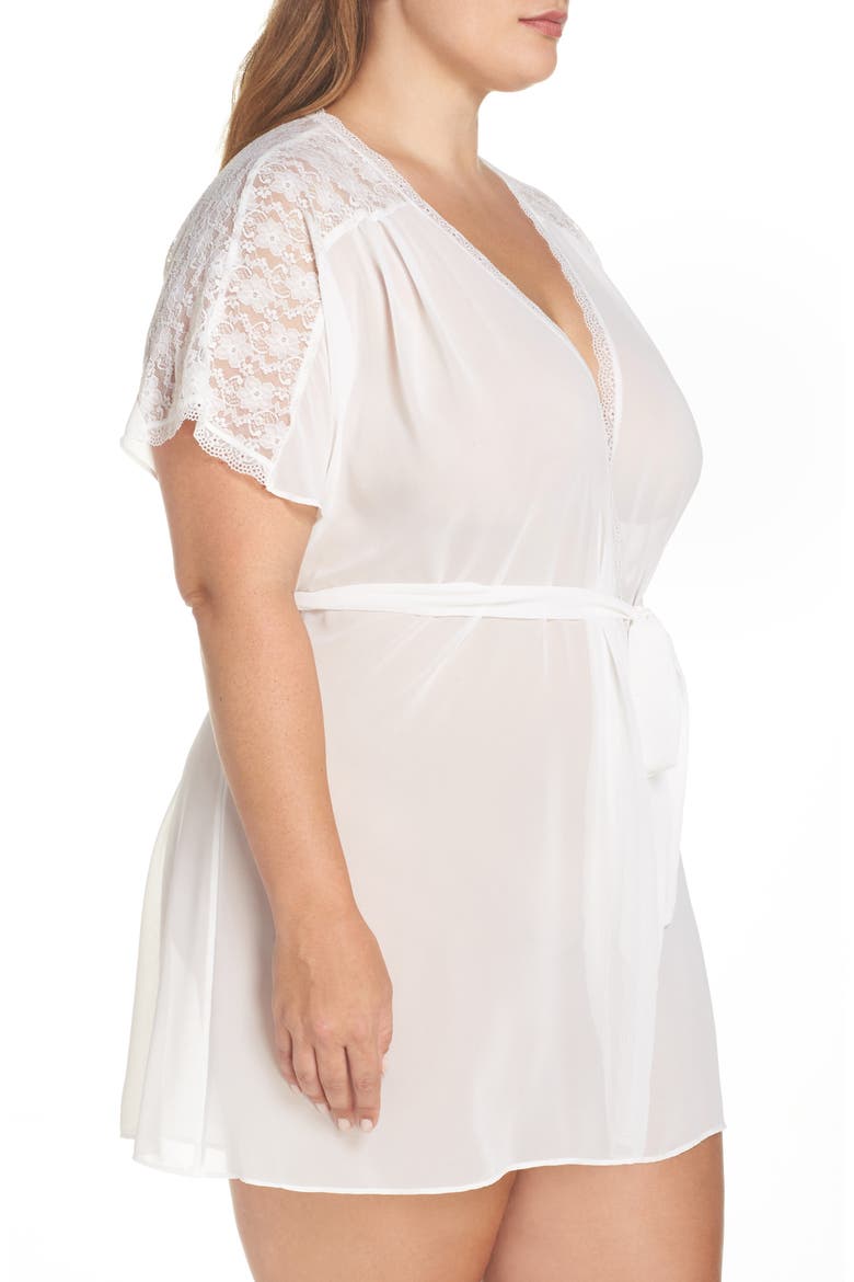 Chiffon Robe, Alternate, color, IVORY