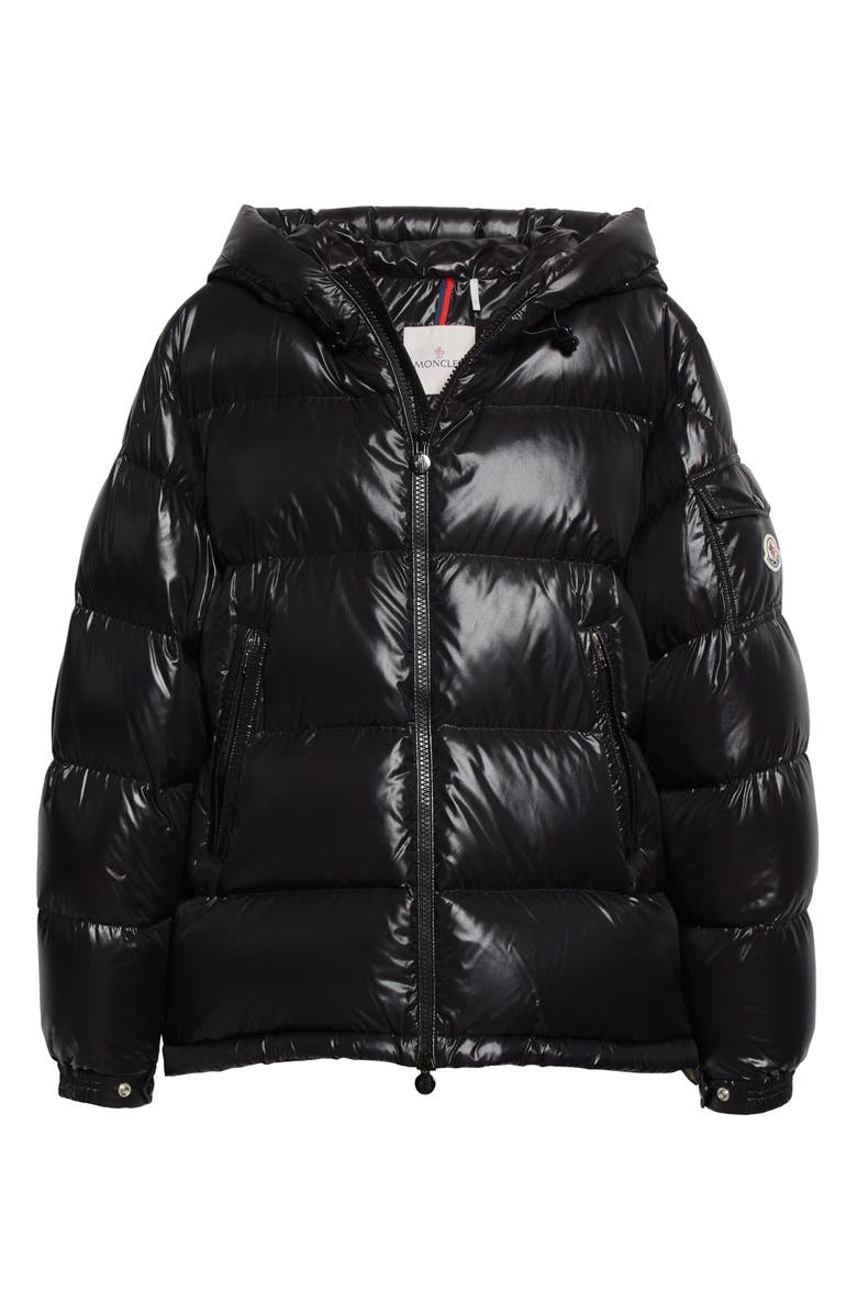 Moncler Ecrins Hooded Down Puffer Jacket, Alternate, color, 