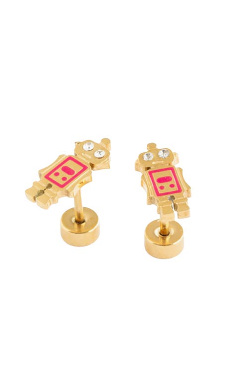 Robot Stud Earrings