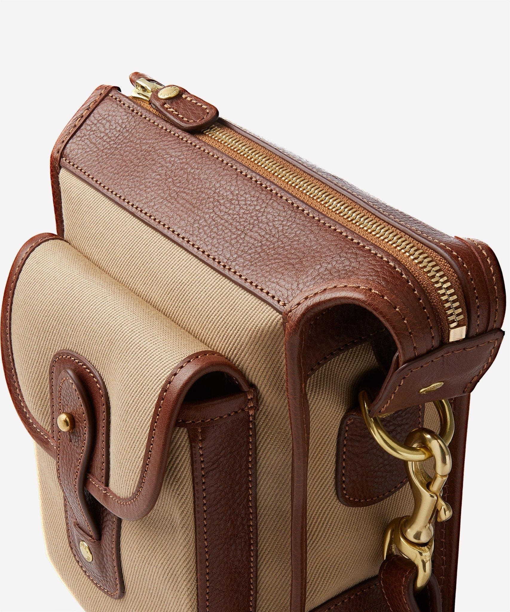 Citypack No. 270, Alternate, color, Khaki Twill / Vintage Chestnut