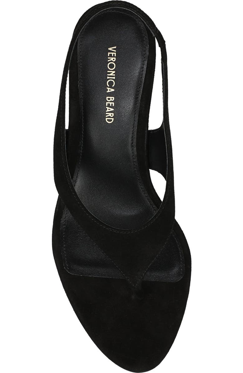 Veronica Beard Talon Slingback Sandal, Alternate, color, Black