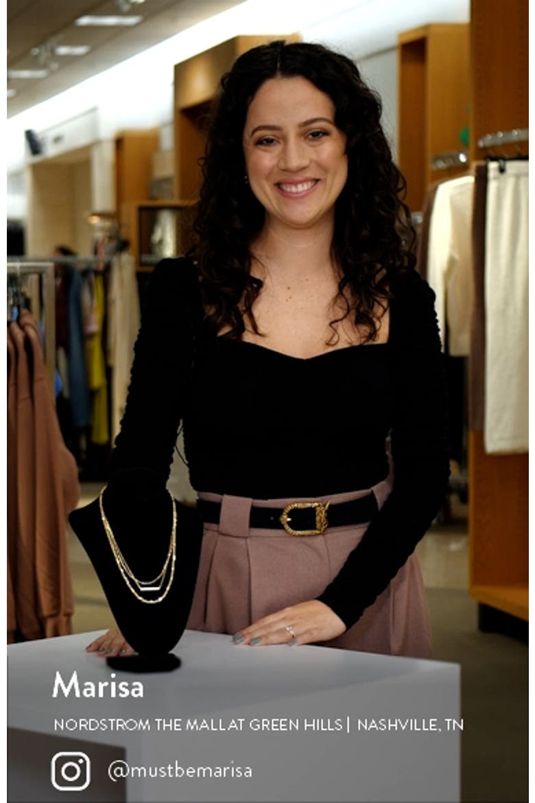 Addison Layered Necklace video