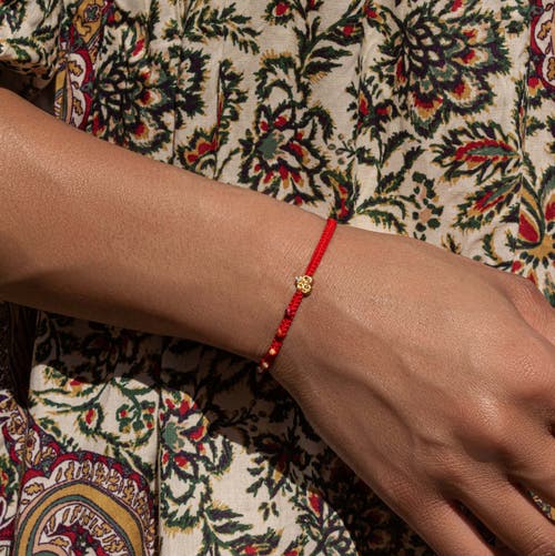 Karma And Luck Serene Soul In Red/god