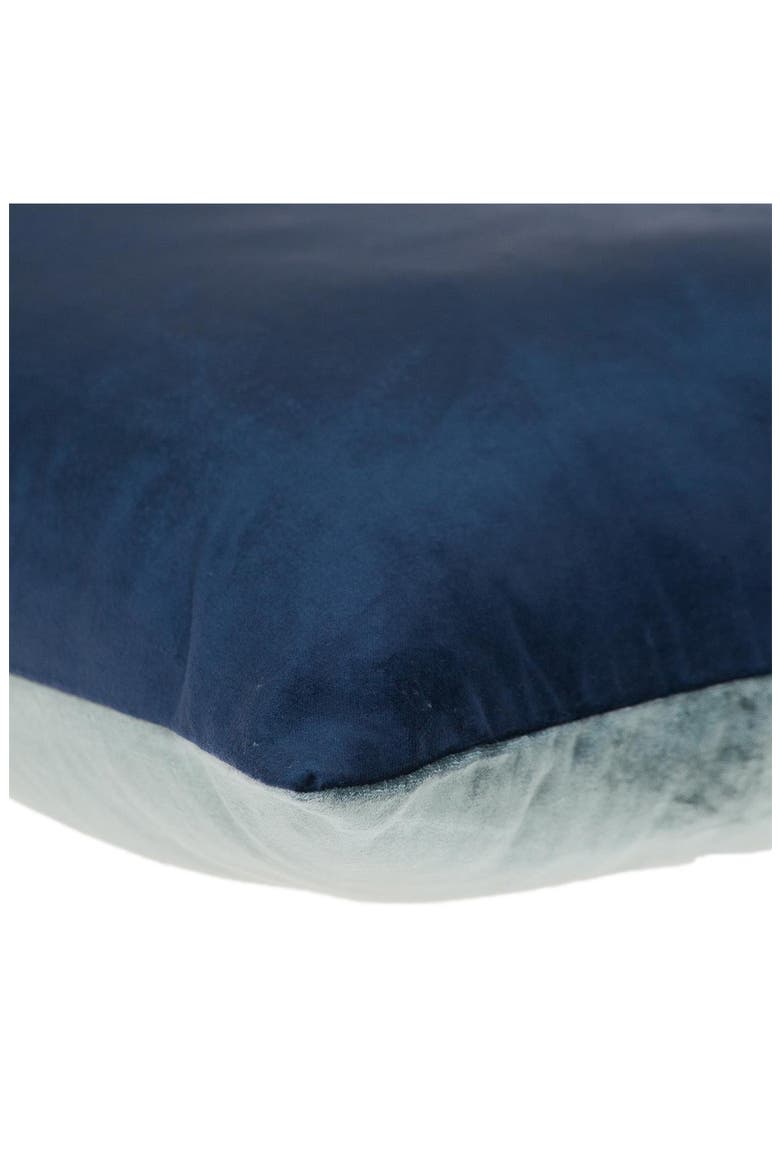 Nerine Throw Pillow, Alternate, color, BLUE/ NAVY