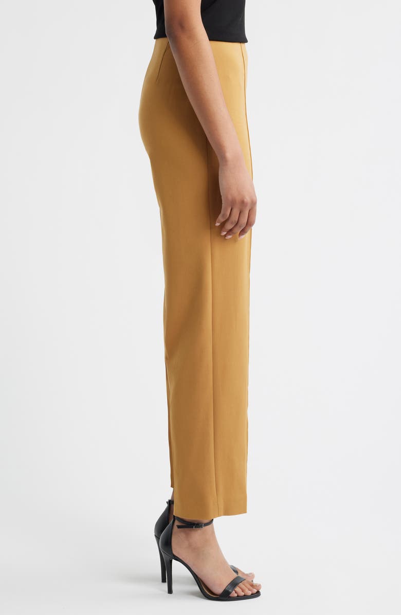 Anne Klein Seamed High Waist Pull-On Pants, Main, color,