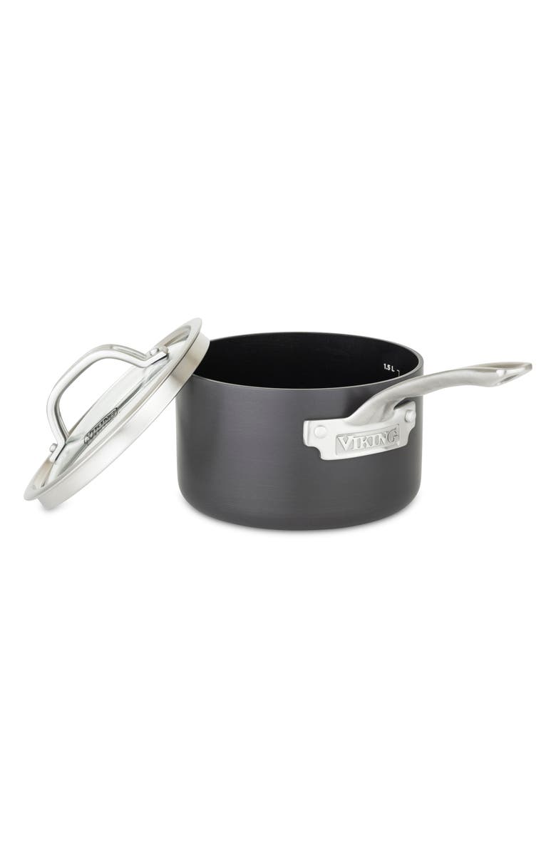 Viking 10-Piece Hard Anodized Nonstick Cookware Set, Alternate, color, Black