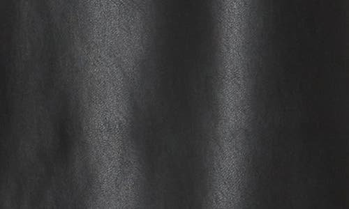 Shop Ag Caden Faux Leather Joggers In Super Black