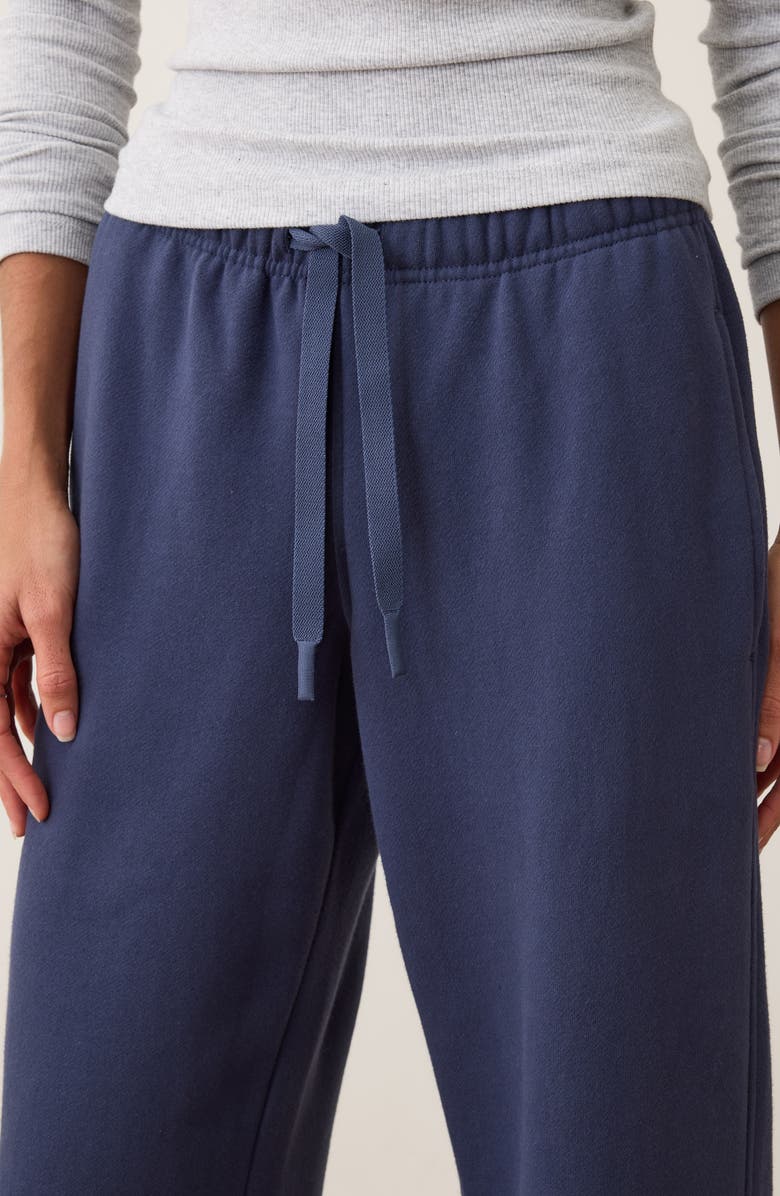 Marine Layer Cloud 9 Wide Leg Sweatpants, Alternate, color, Navy