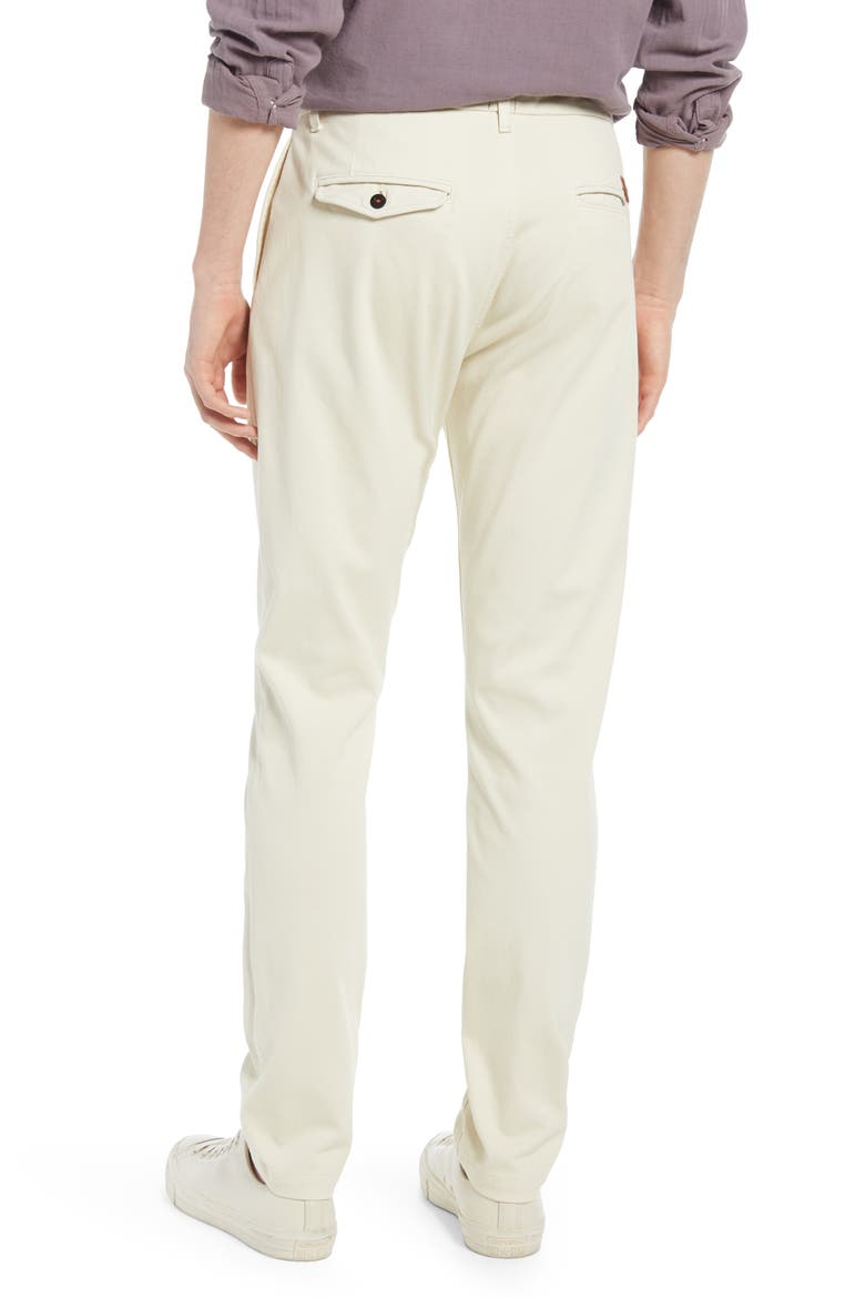 Denit® Slim Fit Stretch Chino Pants, Alternate, color, IVORY
