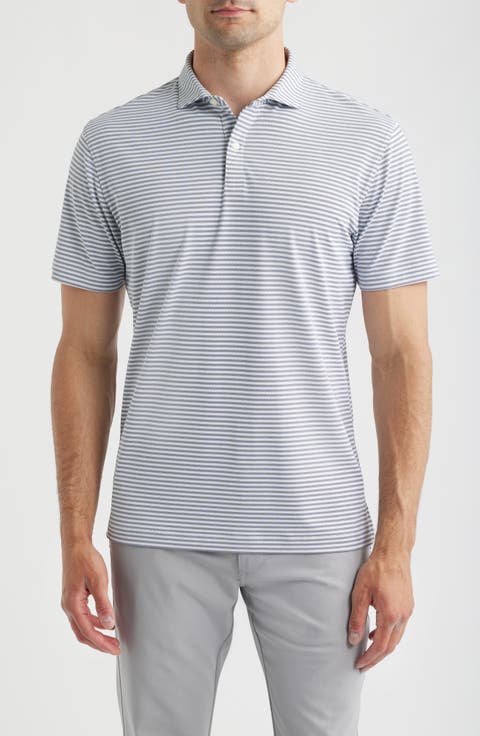Cruz Stripe PREP-FORMANCE Polo