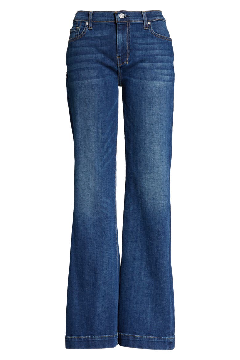 b(air) Dojo Tailorless Flare Jeans, Alternate, color, MEDIUM MELROSE