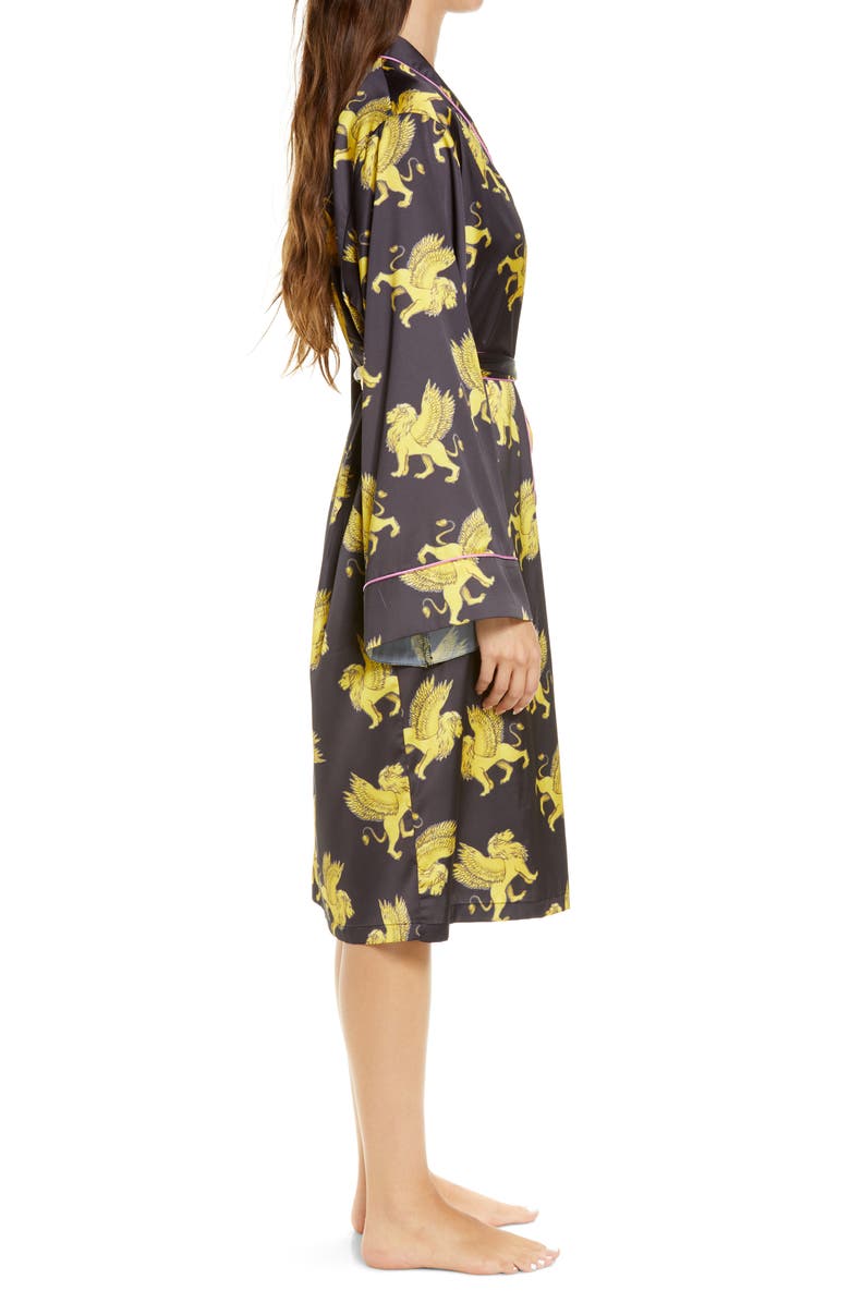 KILO BRAVA Satin Robe, Alternate, color,