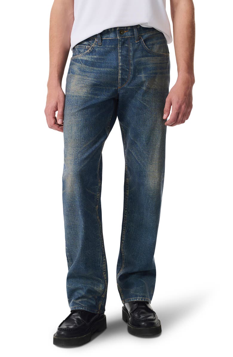 rag & bone rb Miramar Fit 4 Canvas Straight Leg Jeans, Main, color, Wonderland