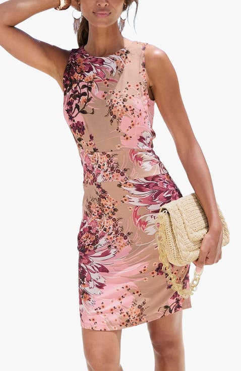 Slim Fit Print Dress
