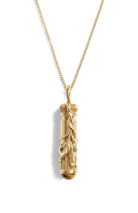 Belladonna Potion Vial Pendant Necklace
