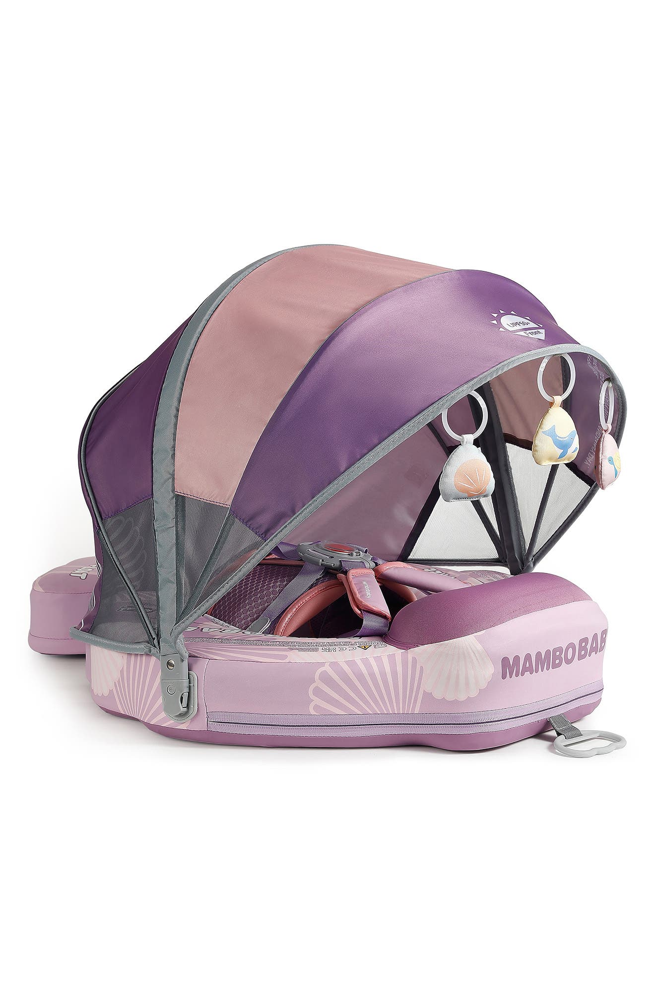 Mambobaby Kids' Seashell Chest Float in Purple 