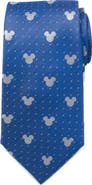 Cufflinks, Inc. Mickey Mouse Pin Dot Silk Tie