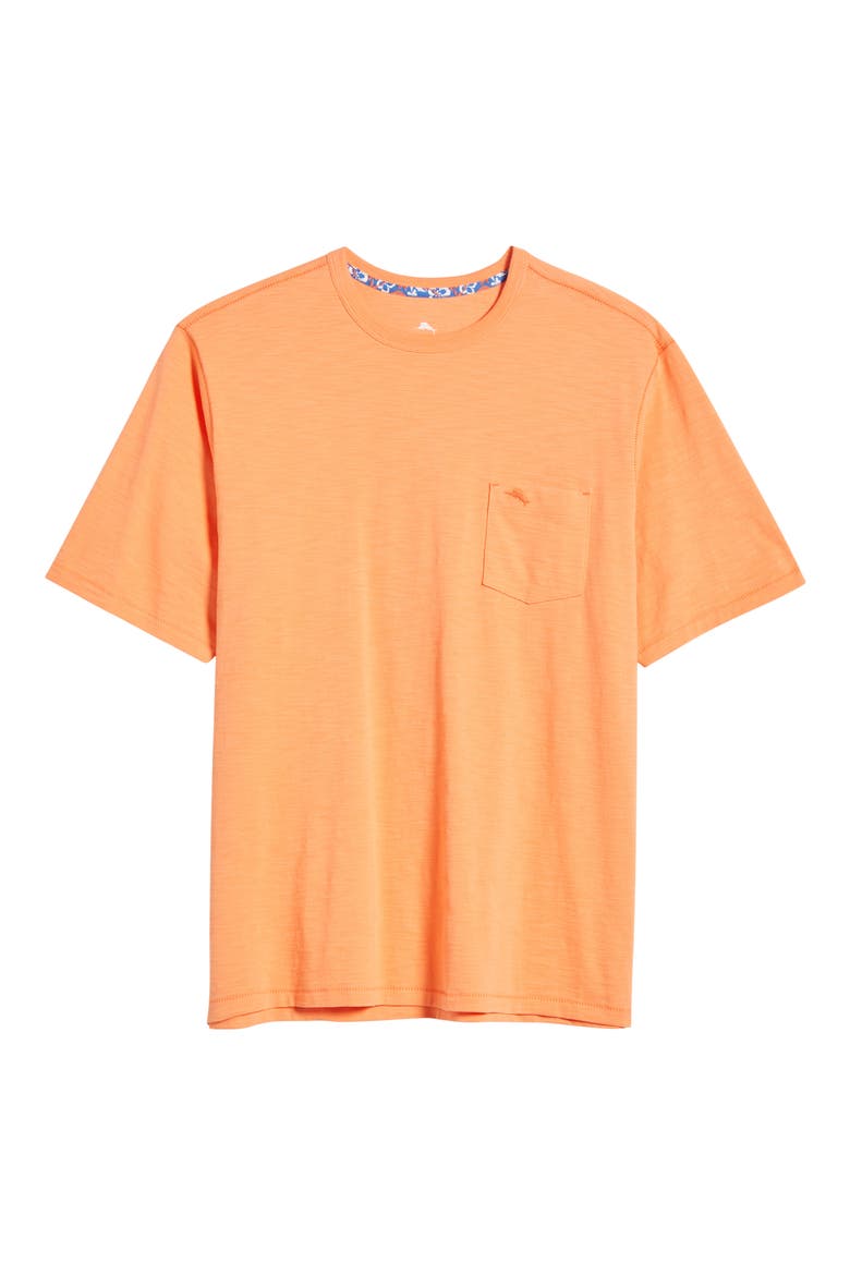 Bali Beach Crewneck T-Shirt, Alternate, color, PEACH MELT
