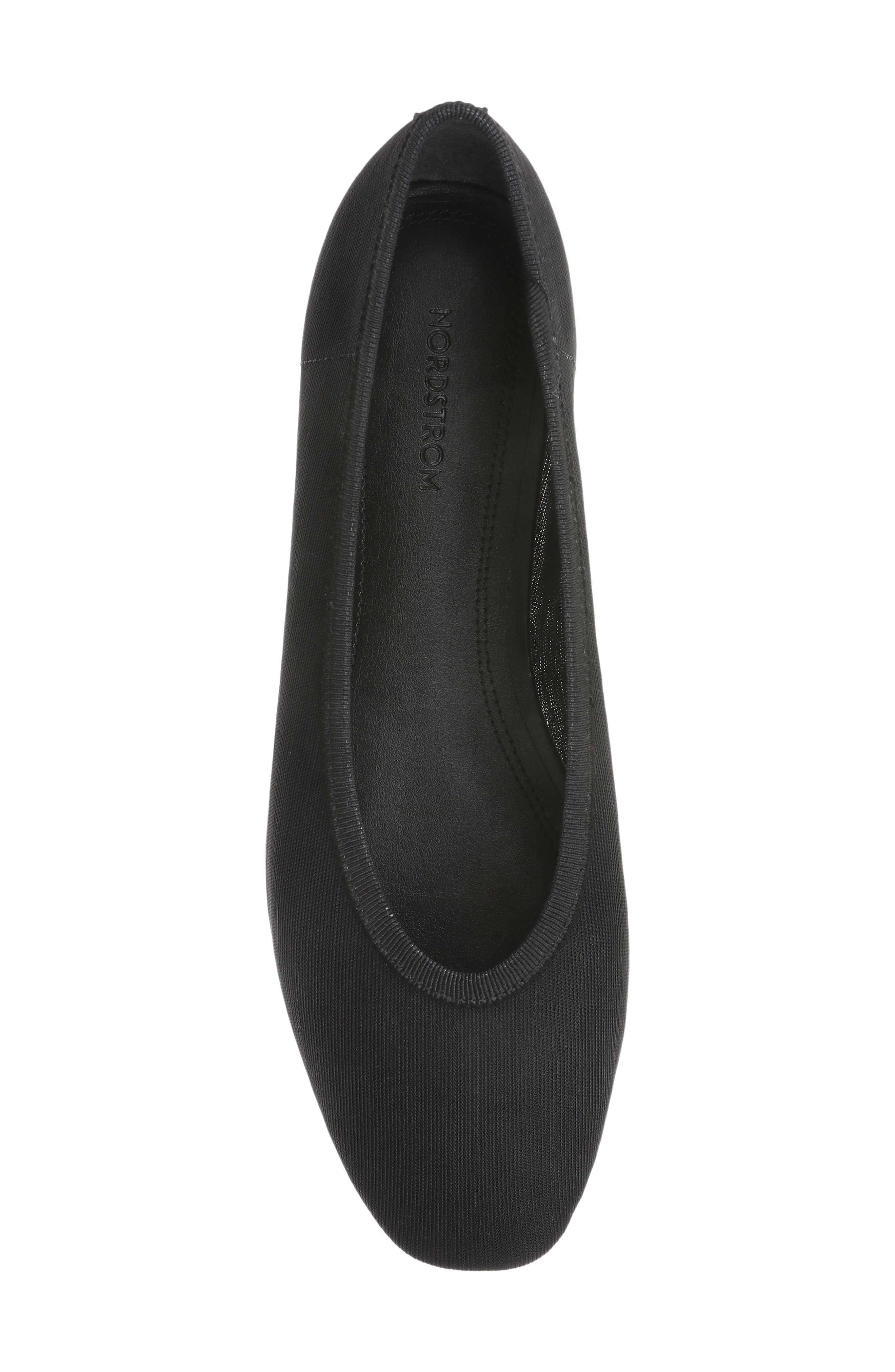 Maddox Mesh Flat, Alternate, color, BLACK