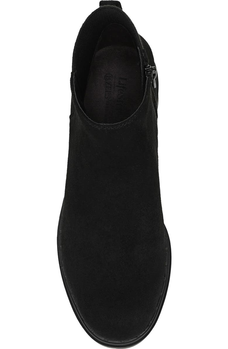 LifeStride Dubliner Platform Wedge Bootie, Alternate, color, Black
